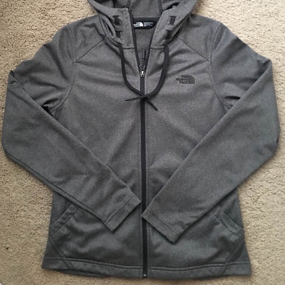 The North Face women’s gray jacket size small